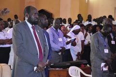 His-Excellency-President-Salva-Kirr-attending-the-installation-of-the-Archbishop-Stephen-Ameyu-scaled